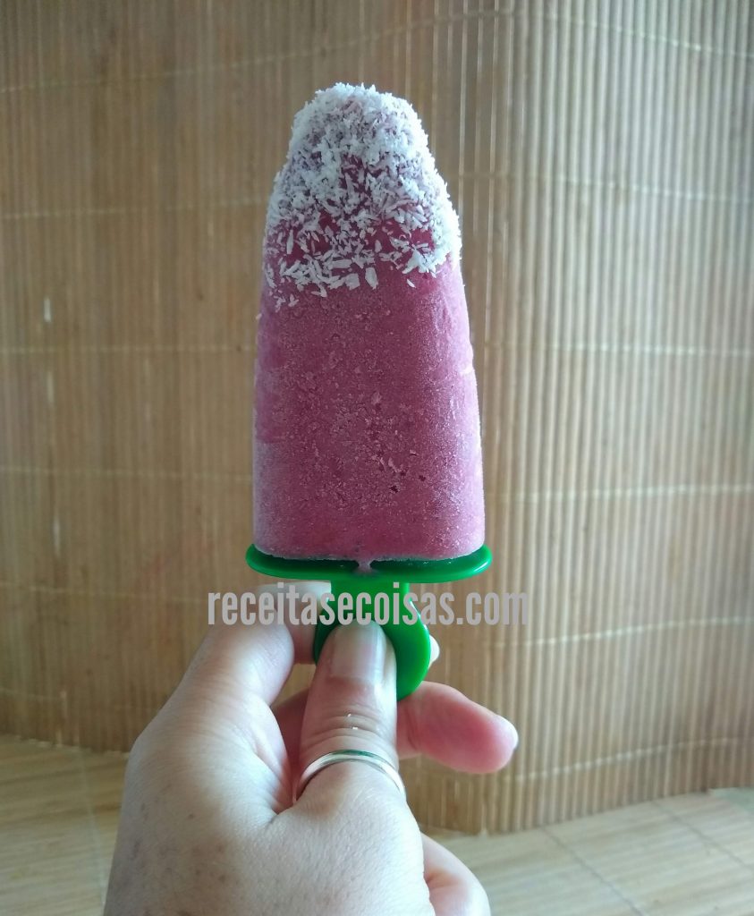Gelado frutos vermelhos