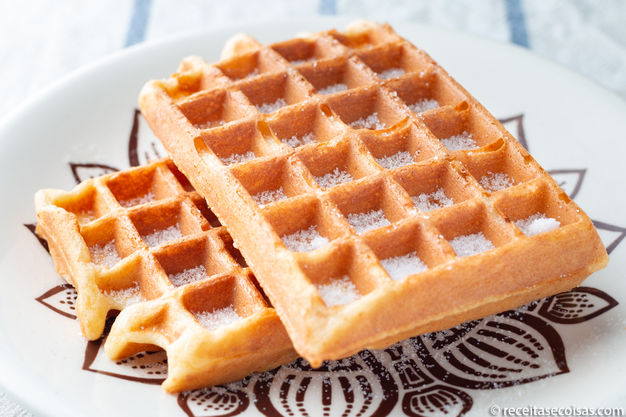 Waffles sem glúten express