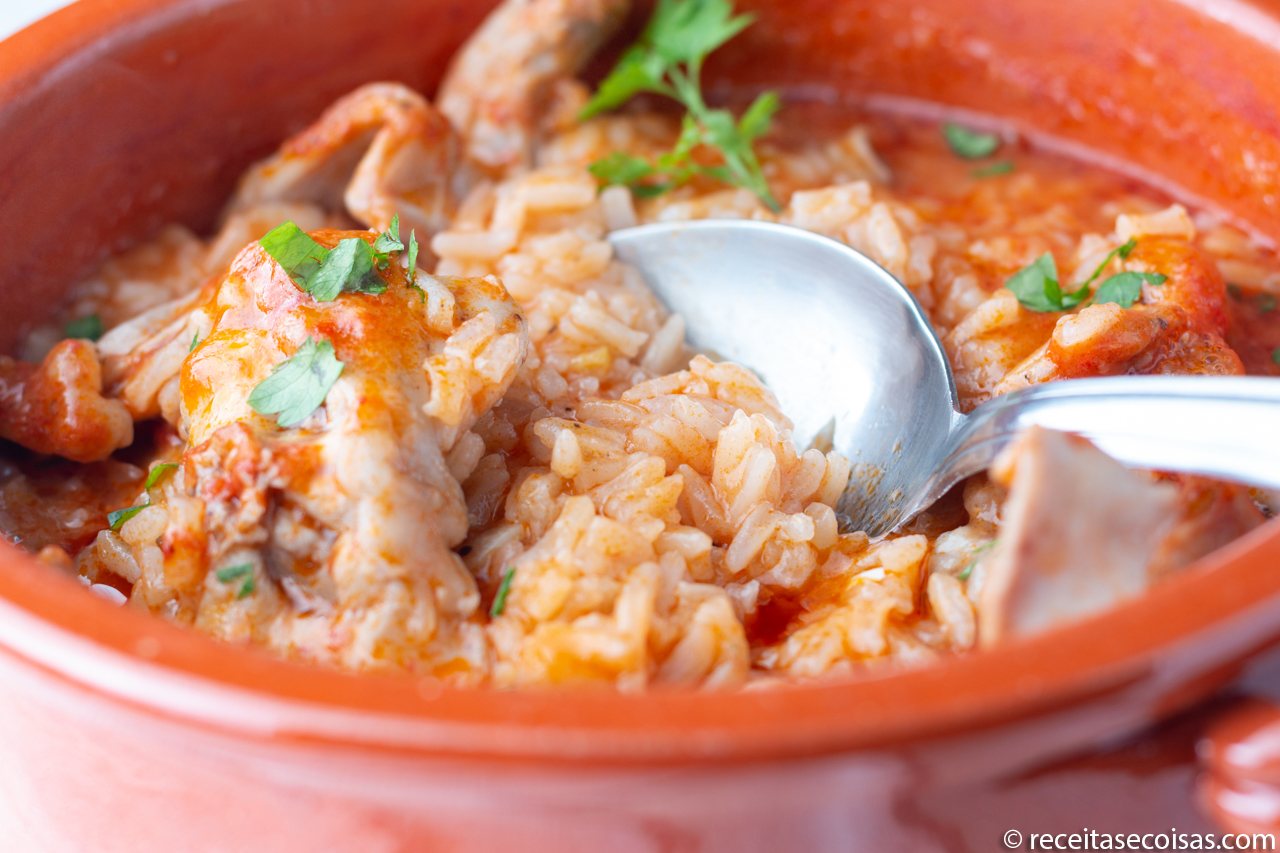 Arroz de coelho