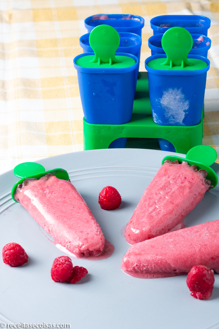 Gelado de frutos vermelhos